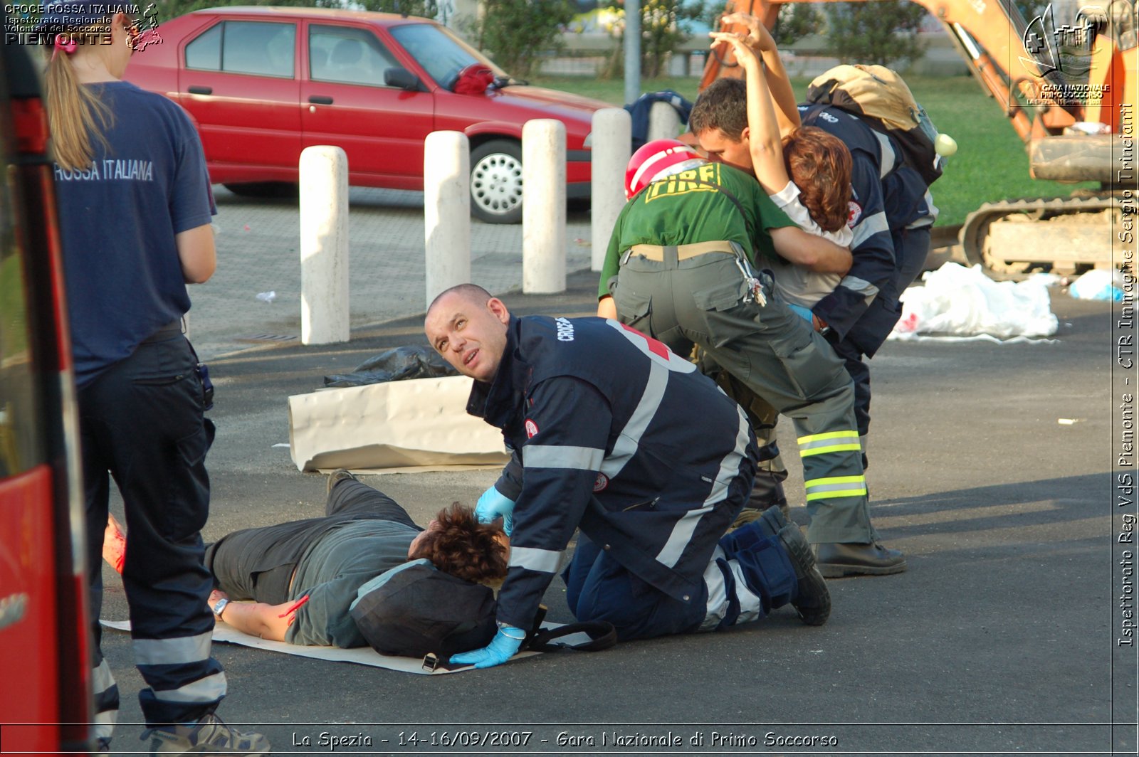 La Spezia - 14-16/09/2007 - Gara Nazionale di Primo Soccorso  - Croce Rossa Italiana - Ispettorato Regionale Volontari del Soccorso Piemonte