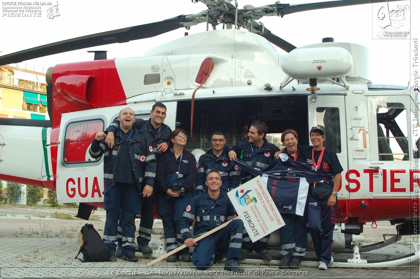 La Spezia - 14-16/09/2007 - Gara Nazionale di Primo Soccorso  - Croce Rossa Italiana - Ispettorato Regionale Volontari del Soccorso Piemonte