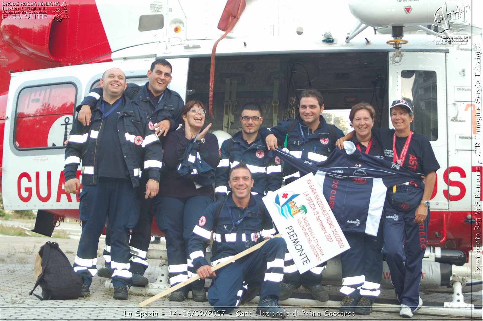 La Spezia - 14-16/09/2007 - Gara Nazionale di Primo Soccorso  - Croce Rossa Italiana - Ispettorato Regionale Volontari del Soccorso Piemonte