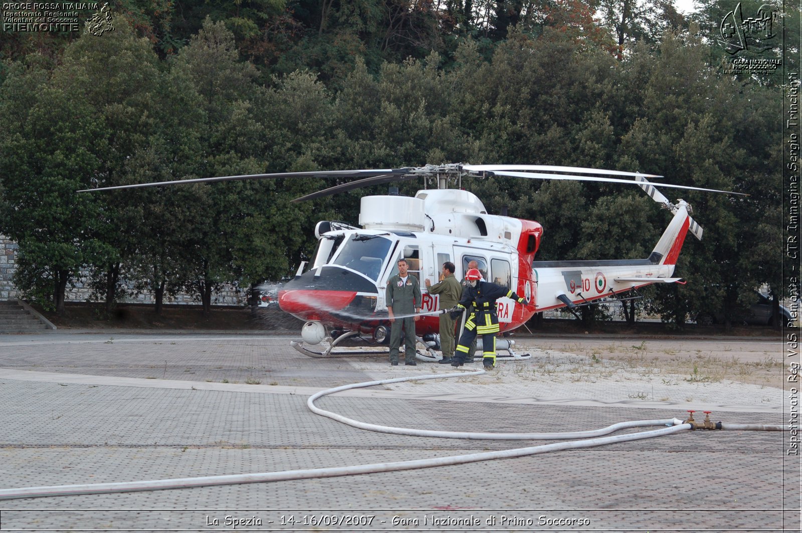 La Spezia - 14-16/09/2007 - Gara Nazionale di Primo Soccorso  - Croce Rossa Italiana - Ispettorato Regionale Volontari del Soccorso Piemonte