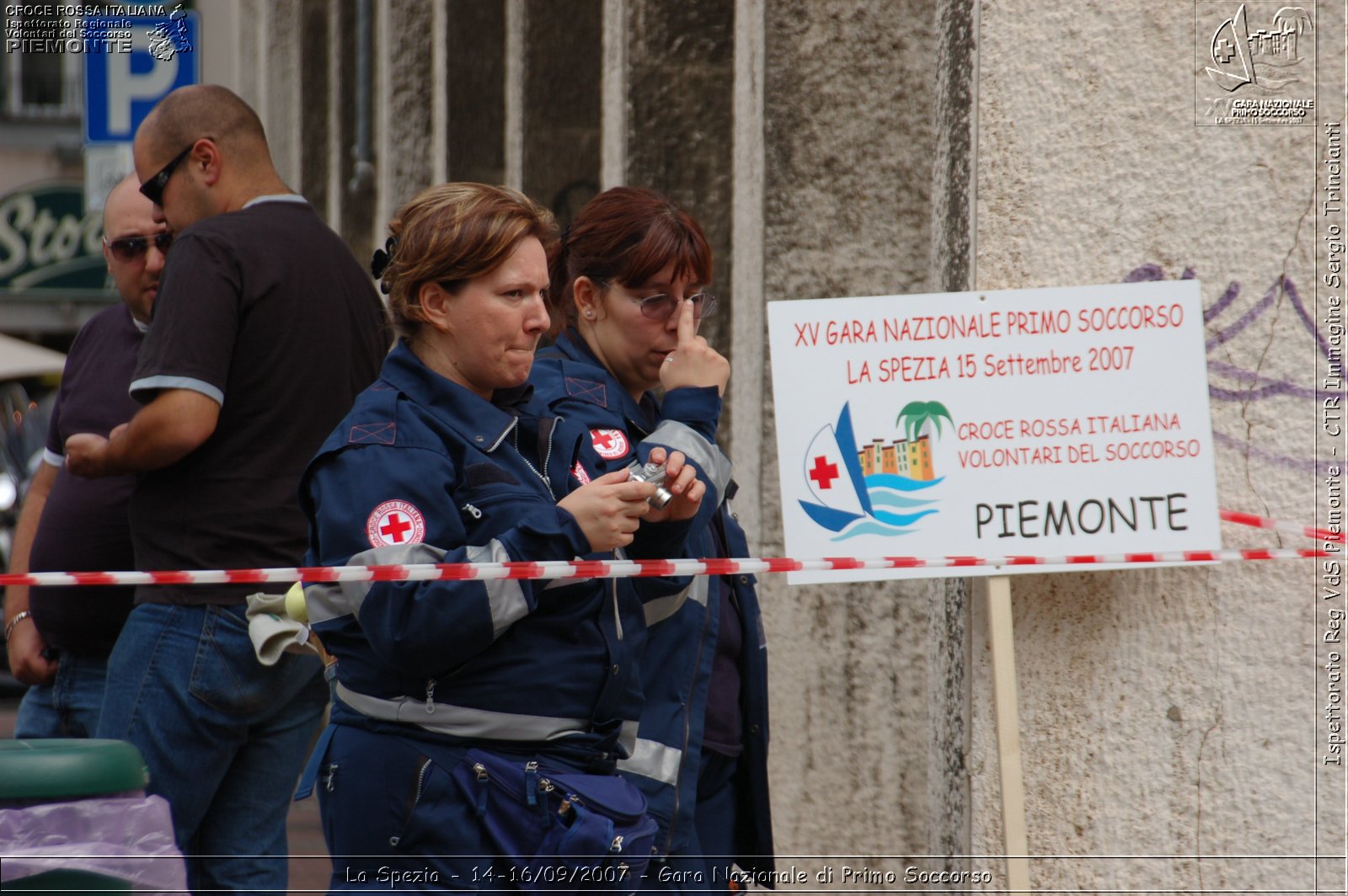 La Spezia - 14-16/09/2007 - Gara Nazionale di Primo Soccorso  - Croce Rossa Italiana - Ispettorato Regionale Volontari del Soccorso Piemonte