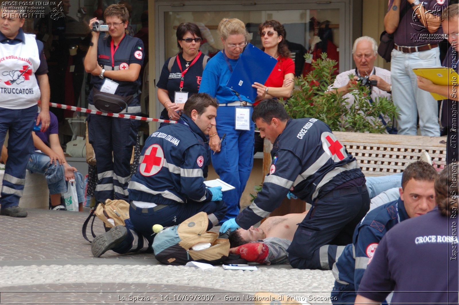 La Spezia - 14-16/09/2007 - Gara Nazionale di Primo Soccorso  - Croce Rossa Italiana - Ispettorato Regionale Volontari del Soccorso Piemonte