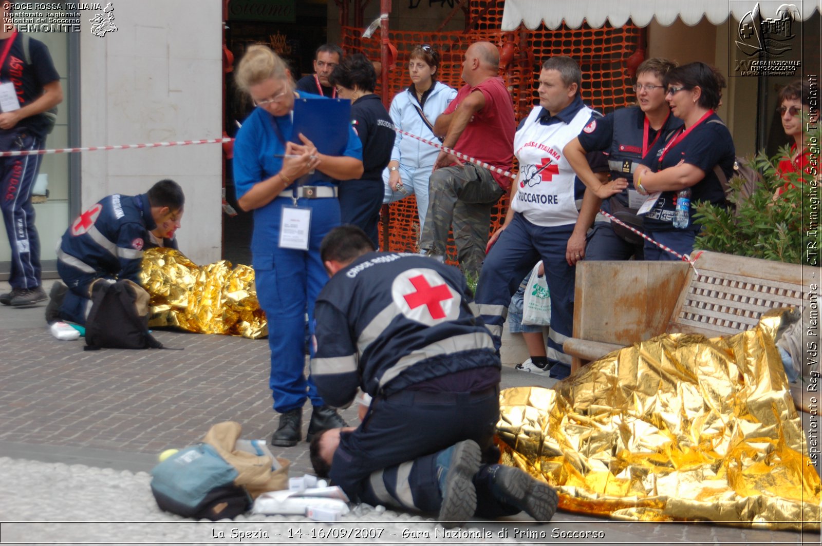 La Spezia - 14-16/09/2007 - Gara Nazionale di Primo Soccorso  - Croce Rossa Italiana - Ispettorato Regionale Volontari del Soccorso Piemonte