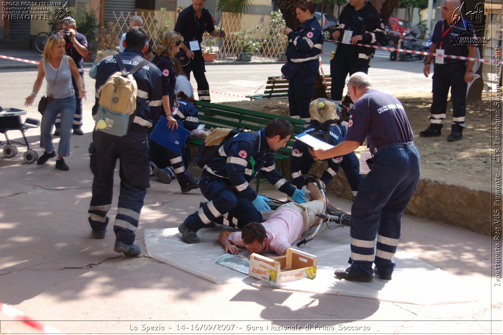 La Spezia - 14-16/09/2007 - Gara Nazionale di Primo Soccorso  - Croce Rossa Italiana - Ispettorato Regionale Volontari del Soccorso Piemonte