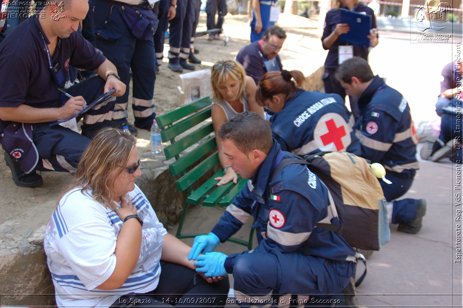 La Spezia - 14-16/09/2007 - Gara Nazionale di Primo Soccorso  - Croce Rossa Italiana - Ispettorato Regionale Volontari del Soccorso Piemonte