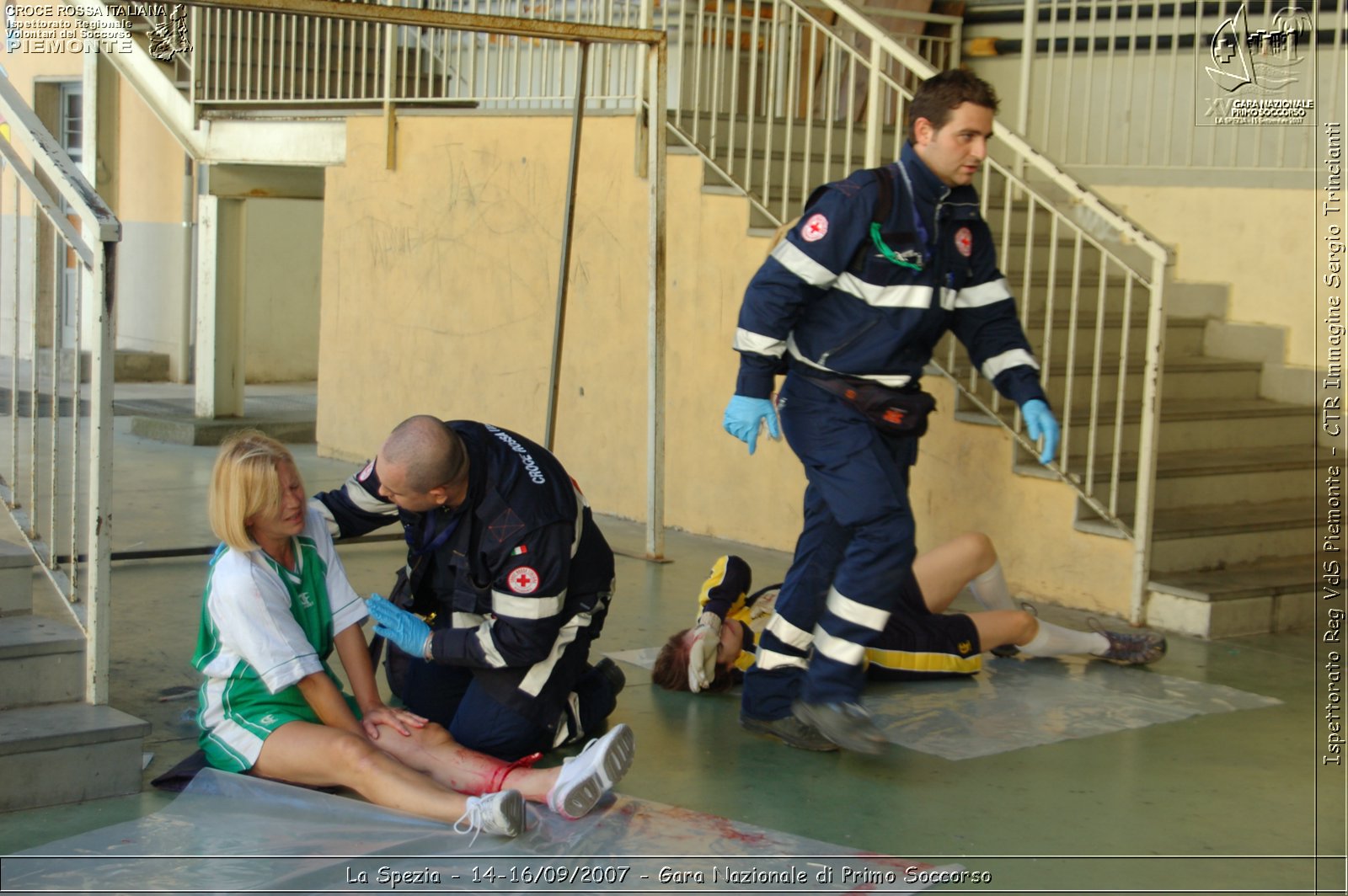 La Spezia - 14-16/09/2007 - Gara Nazionale di Primo Soccorso  - Croce Rossa Italiana - Ispettorato Regionale Volontari del Soccorso Piemonte