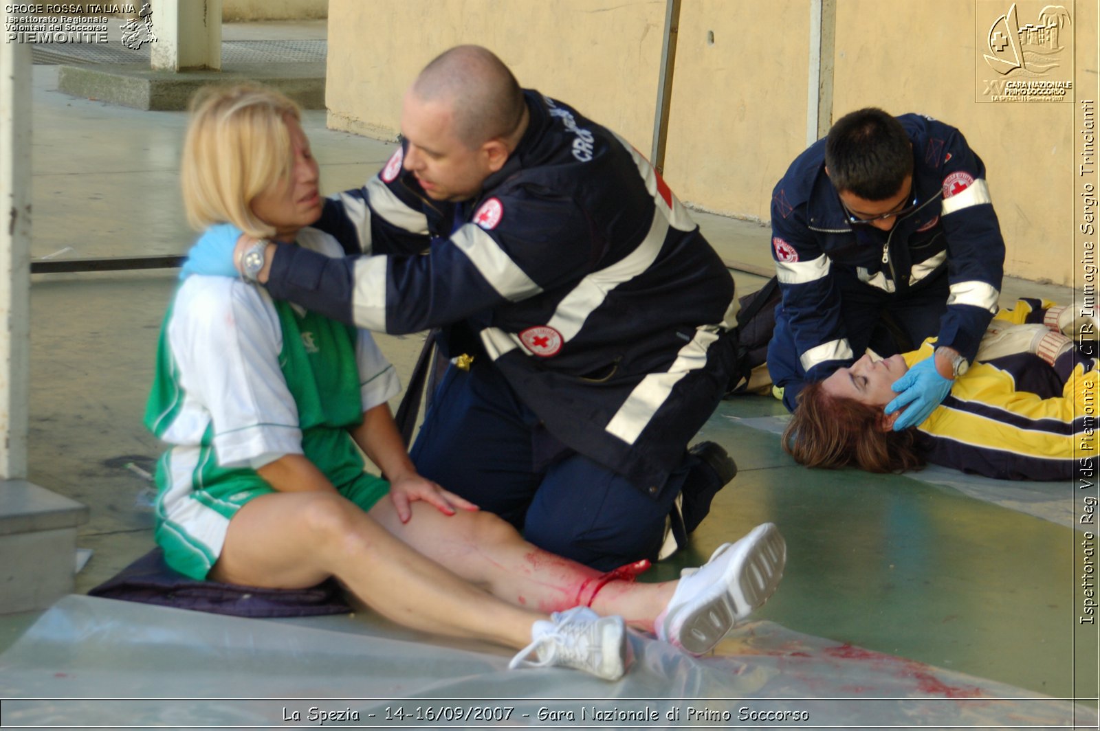 La Spezia - 14-16/09/2007 - Gara Nazionale di Primo Soccorso  - Croce Rossa Italiana - Ispettorato Regionale Volontari del Soccorso Piemonte
