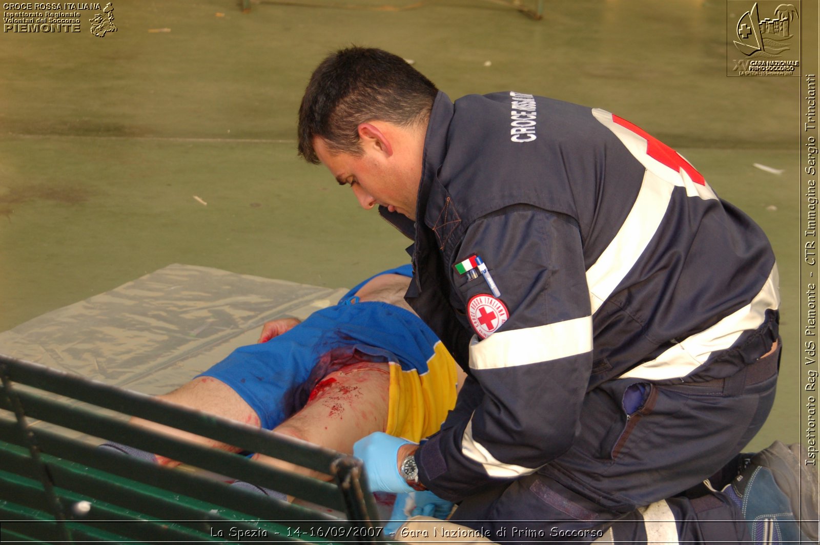La Spezia - 14-16/09/2007 - Gara Nazionale di Primo Soccorso  - Croce Rossa Italiana - Ispettorato Regionale Volontari del Soccorso Piemonte