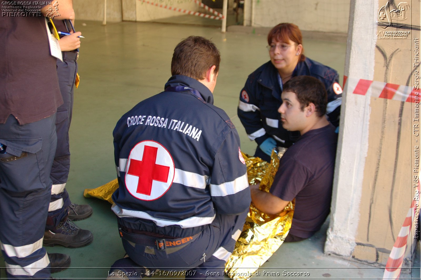 La Spezia - 14-16/09/2007 - Gara Nazionale di Primo Soccorso  - Croce Rossa Italiana - Ispettorato Regionale Volontari del Soccorso Piemonte