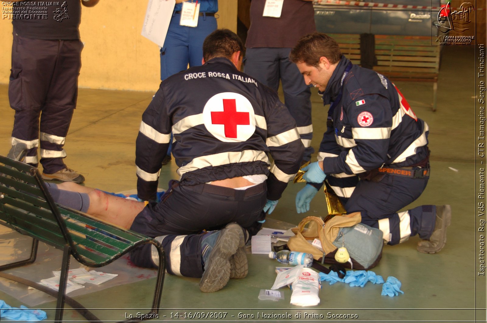 La Spezia - 14-16/09/2007 - Gara Nazionale di Primo Soccorso  - Croce Rossa Italiana - Ispettorato Regionale Volontari del Soccorso Piemonte