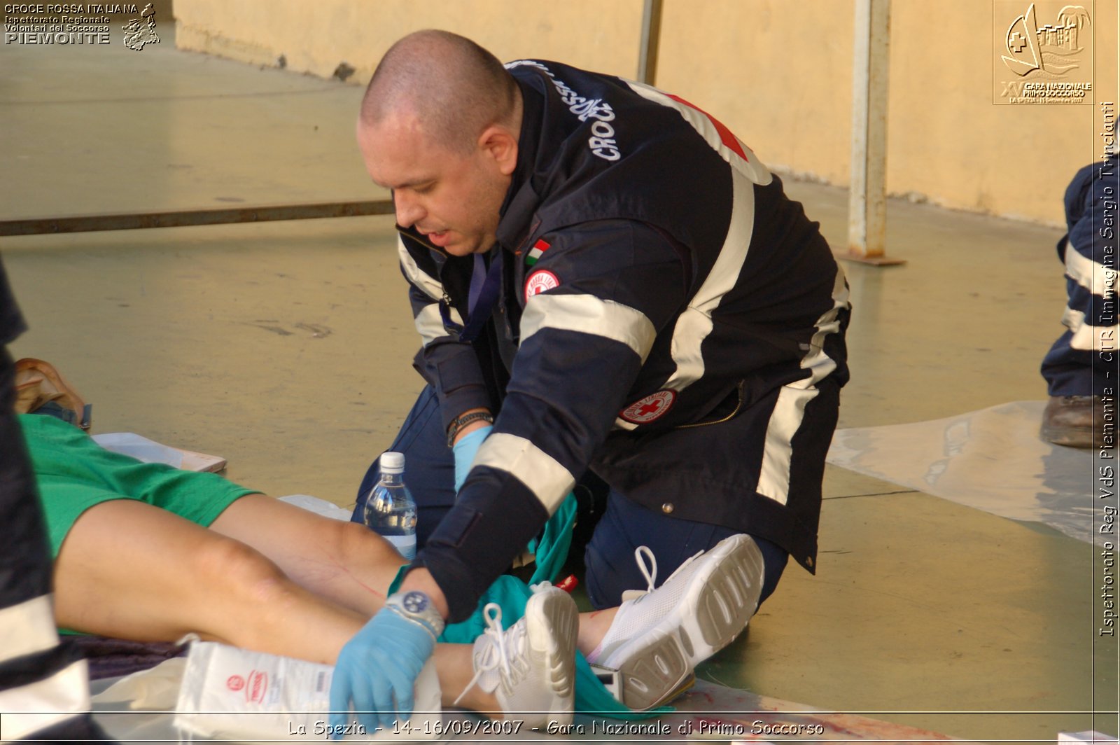 La Spezia - 14-16/09/2007 - Gara Nazionale di Primo Soccorso  - Croce Rossa Italiana - Ispettorato Regionale Volontari del Soccorso Piemonte