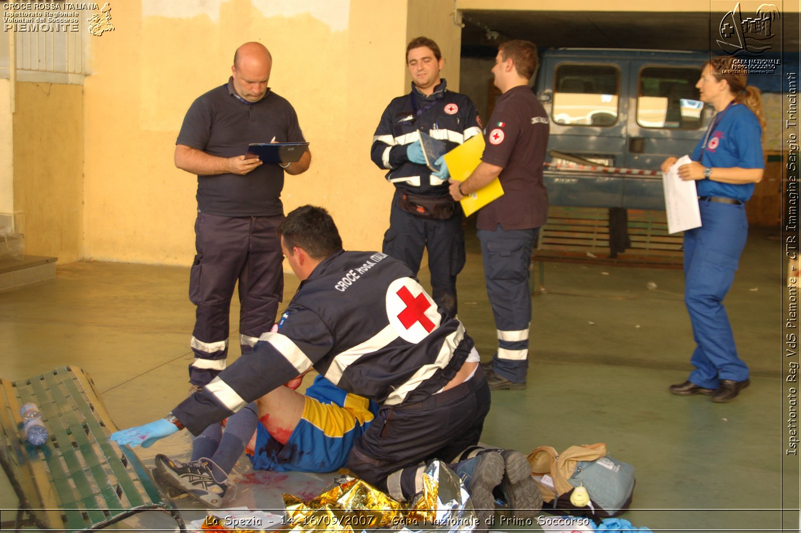 La Spezia - 14-16/09/2007 - Gara Nazionale di Primo Soccorso  - Croce Rossa Italiana - Ispettorato Regionale Volontari del Soccorso Piemonte