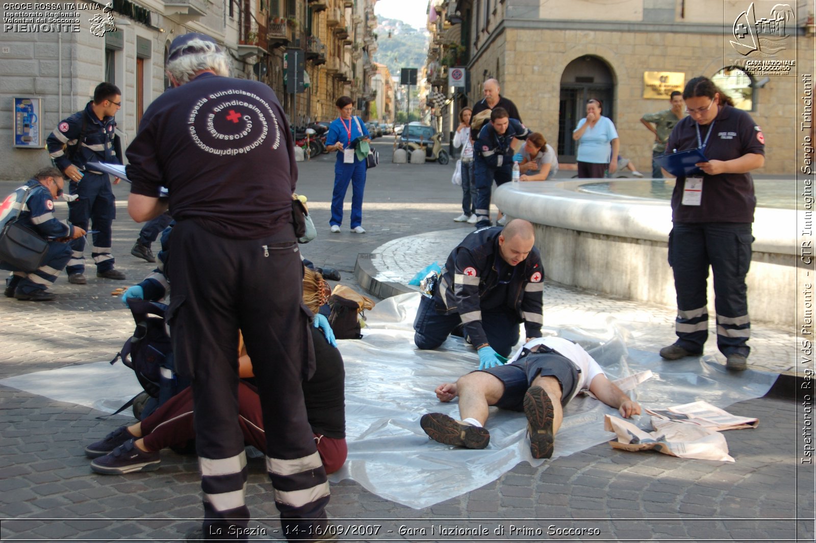 La Spezia - 14-16/09/2007 - Gara Nazionale di Primo Soccorso  - Croce Rossa Italiana - Ispettorato Regionale Volontari del Soccorso Piemonte