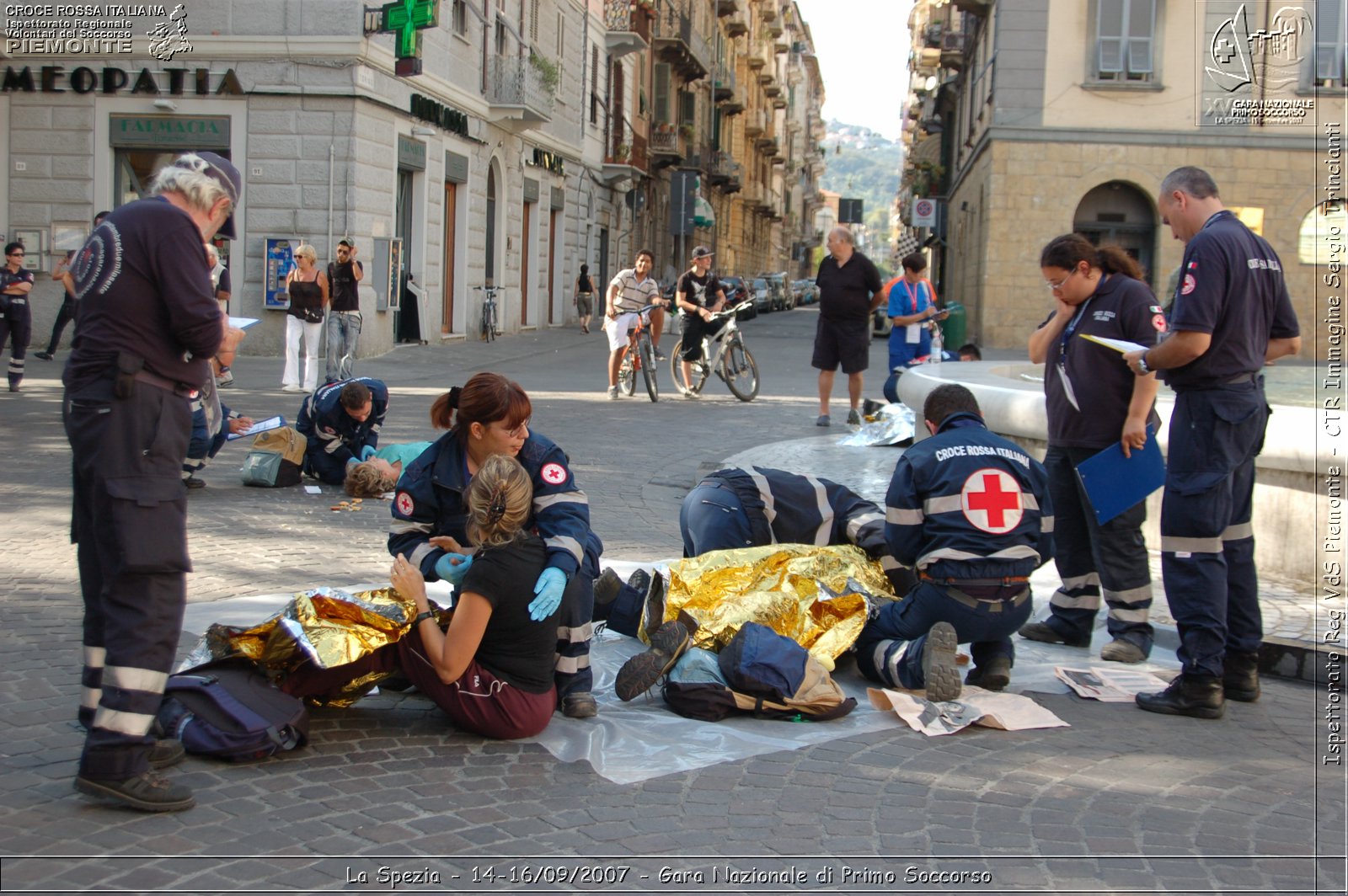 La Spezia - 14-16/09/2007 - Gara Nazionale di Primo Soccorso  - Croce Rossa Italiana - Ispettorato Regionale Volontari del Soccorso Piemonte
