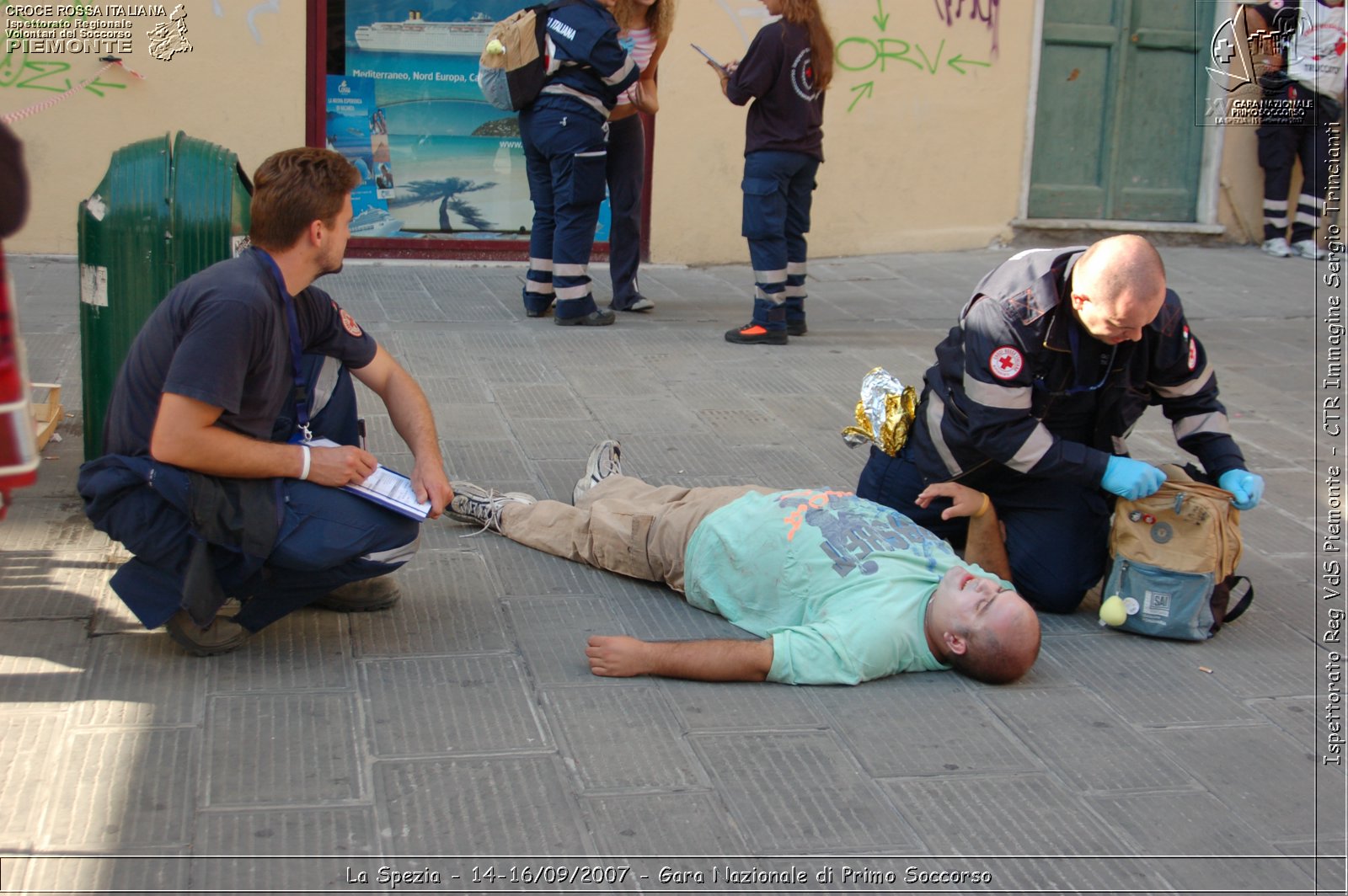 La Spezia - 14-16/09/2007 - Gara Nazionale di Primo Soccorso  - Croce Rossa Italiana - Ispettorato Regionale Volontari del Soccorso Piemonte