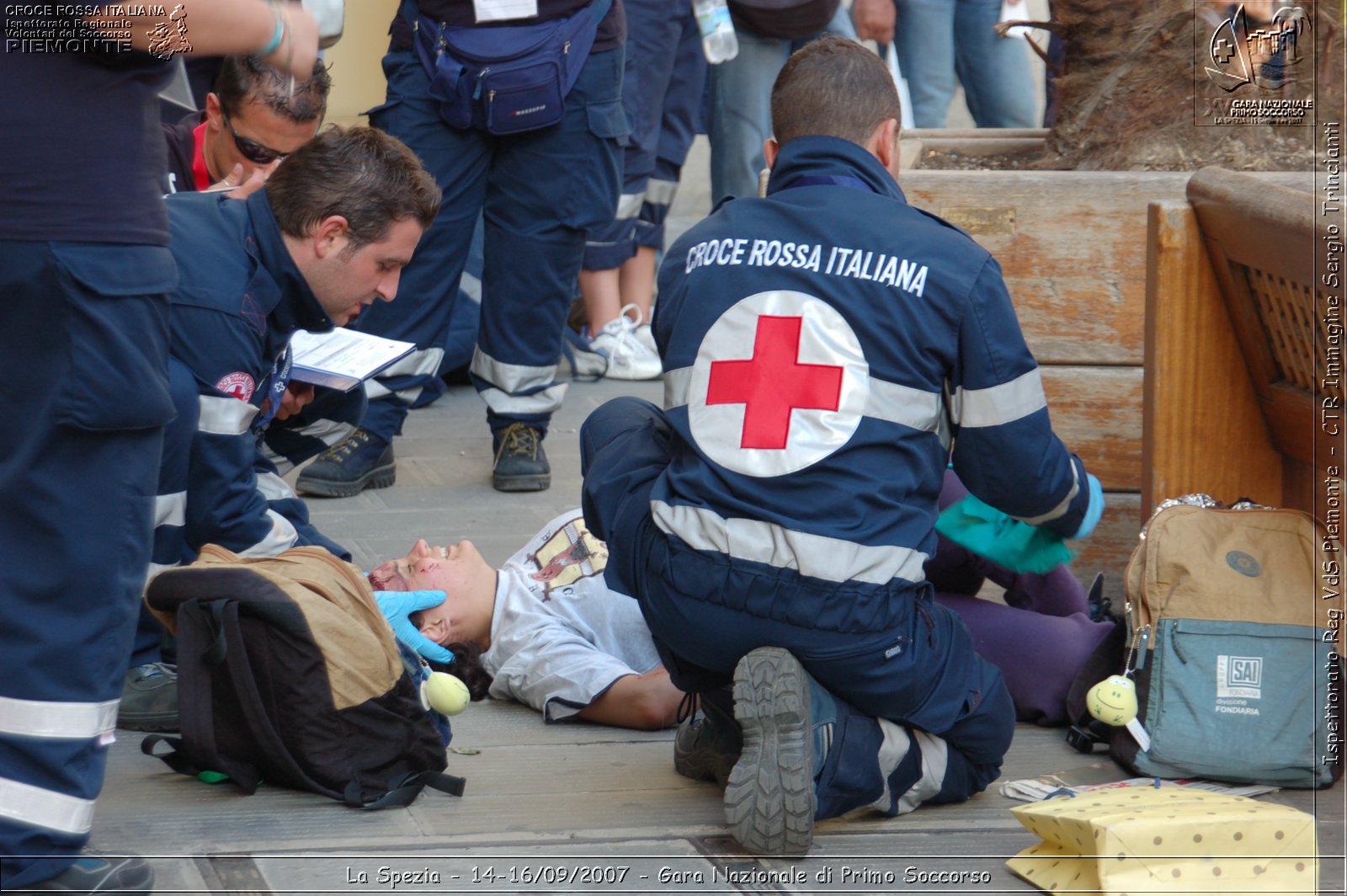 La Spezia - 14-16/09/2007 - Gara Nazionale di Primo Soccorso  - Croce Rossa Italiana - Ispettorato Regionale Volontari del Soccorso Piemonte