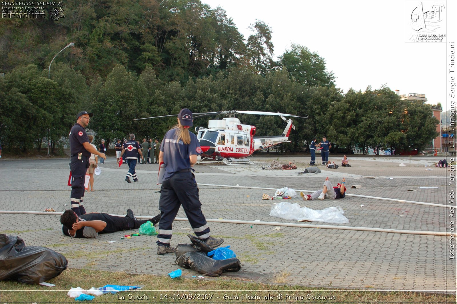 La Spezia - 14-16/09/2007 - Gara Nazionale di Primo Soccorso  - Croce Rossa Italiana - Ispettorato Regionale Volontari del Soccorso Piemonte