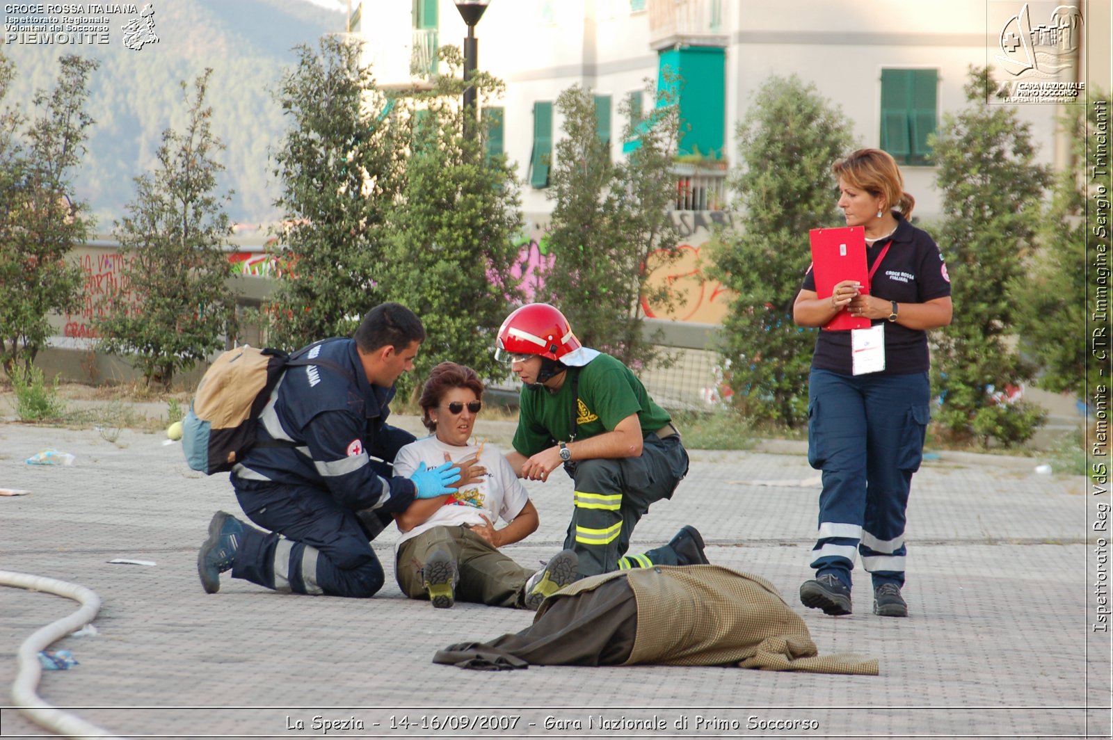 La Spezia - 14-16/09/2007 - Gara Nazionale di Primo Soccorso  - Croce Rossa Italiana - Ispettorato Regionale Volontari del Soccorso Piemonte
