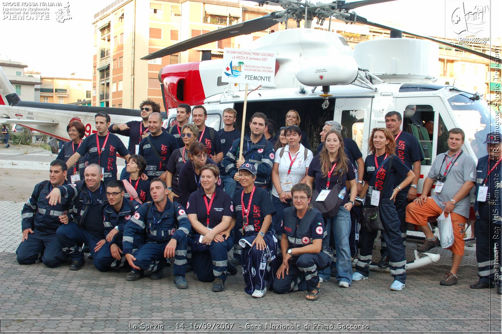 La Spezia - 14-16/09/2007 - Gara Nazionale di Primo Soccorso  - Croce Rossa Italiana - Ispettorato Regionale Volontari del Soccorso Piemonte