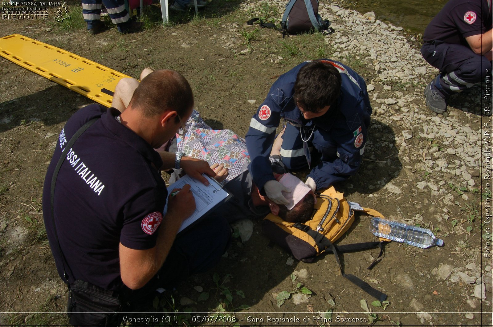 Monesiglio (CN)  - 05/07/2008 - Gara Regionale di Primo Soccorso -  Croce Rossa Italiana - Ispettorato Regionale Volontari del Soccorso Piemonte