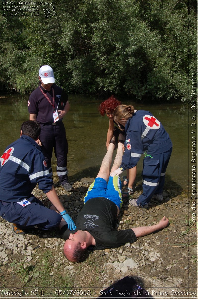 Monesiglio (CN)  - 05/07/2008 - Gara Regionale di Primo Soccorso -  Croce Rossa Italiana - Ispettorato Regionale Volontari del Soccorso Piemonte