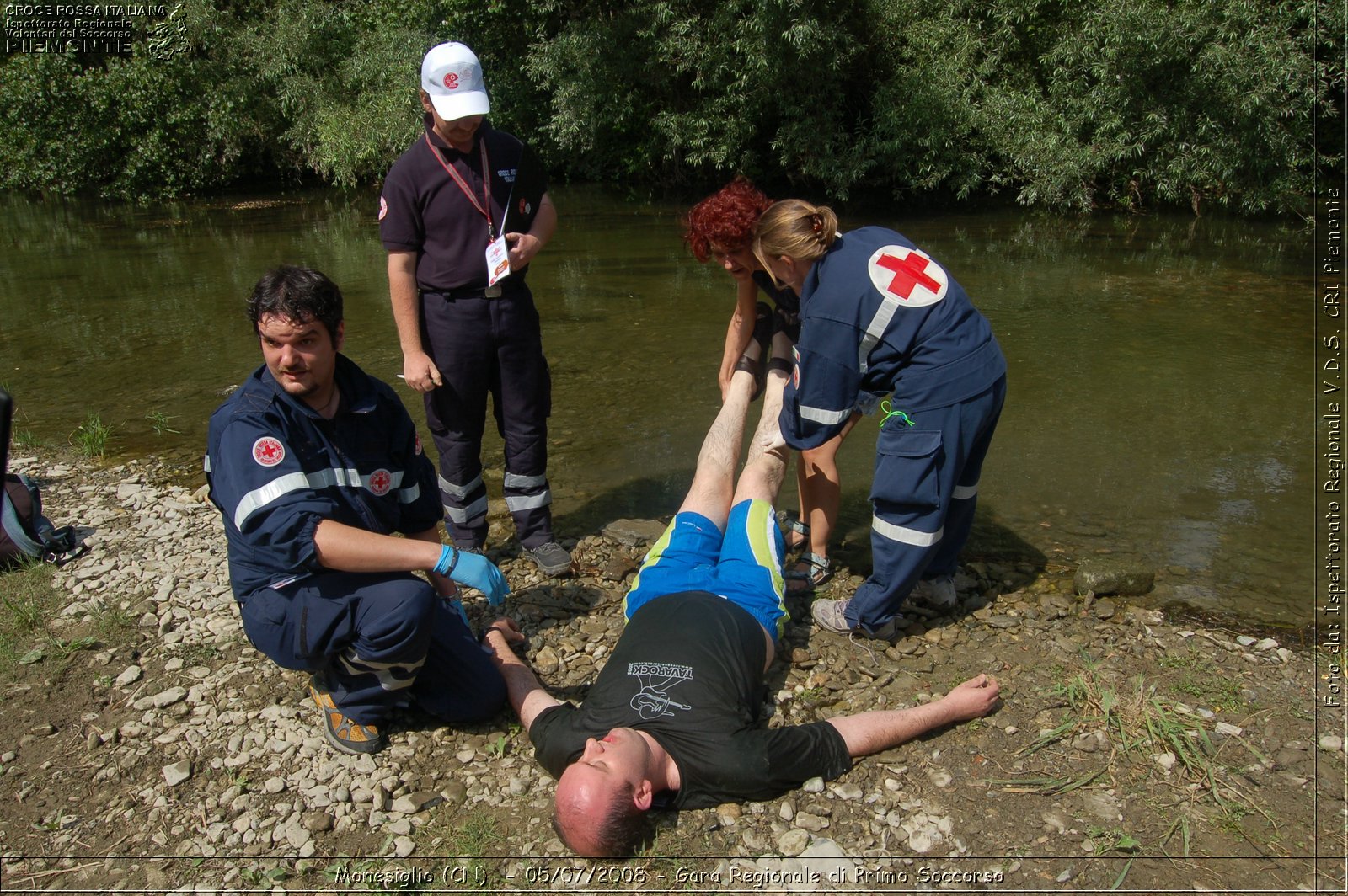 Monesiglio (CN)  - 05/07/2008 - Gara Regionale di Primo Soccorso -  Croce Rossa Italiana - Ispettorato Regionale Volontari del Soccorso Piemonte