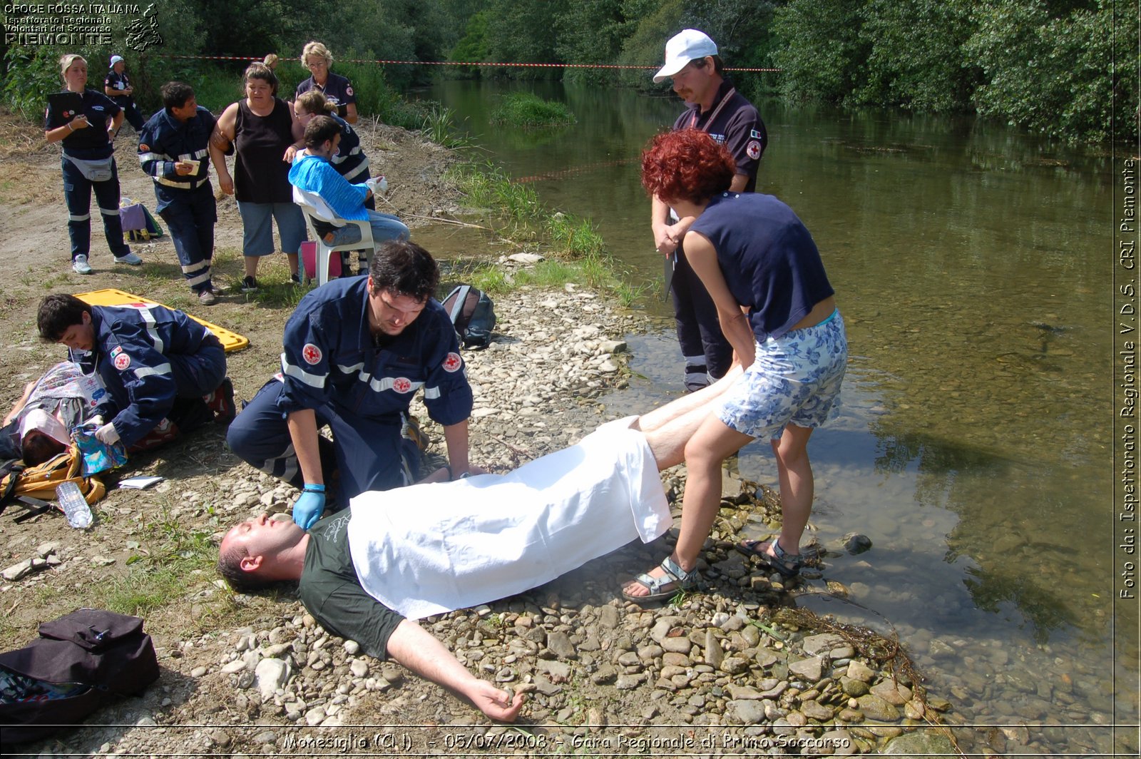 Monesiglio (CN)  - 05/07/2008 - Gara Regionale di Primo Soccorso -  Croce Rossa Italiana - Ispettorato Regionale Volontari del Soccorso Piemonte