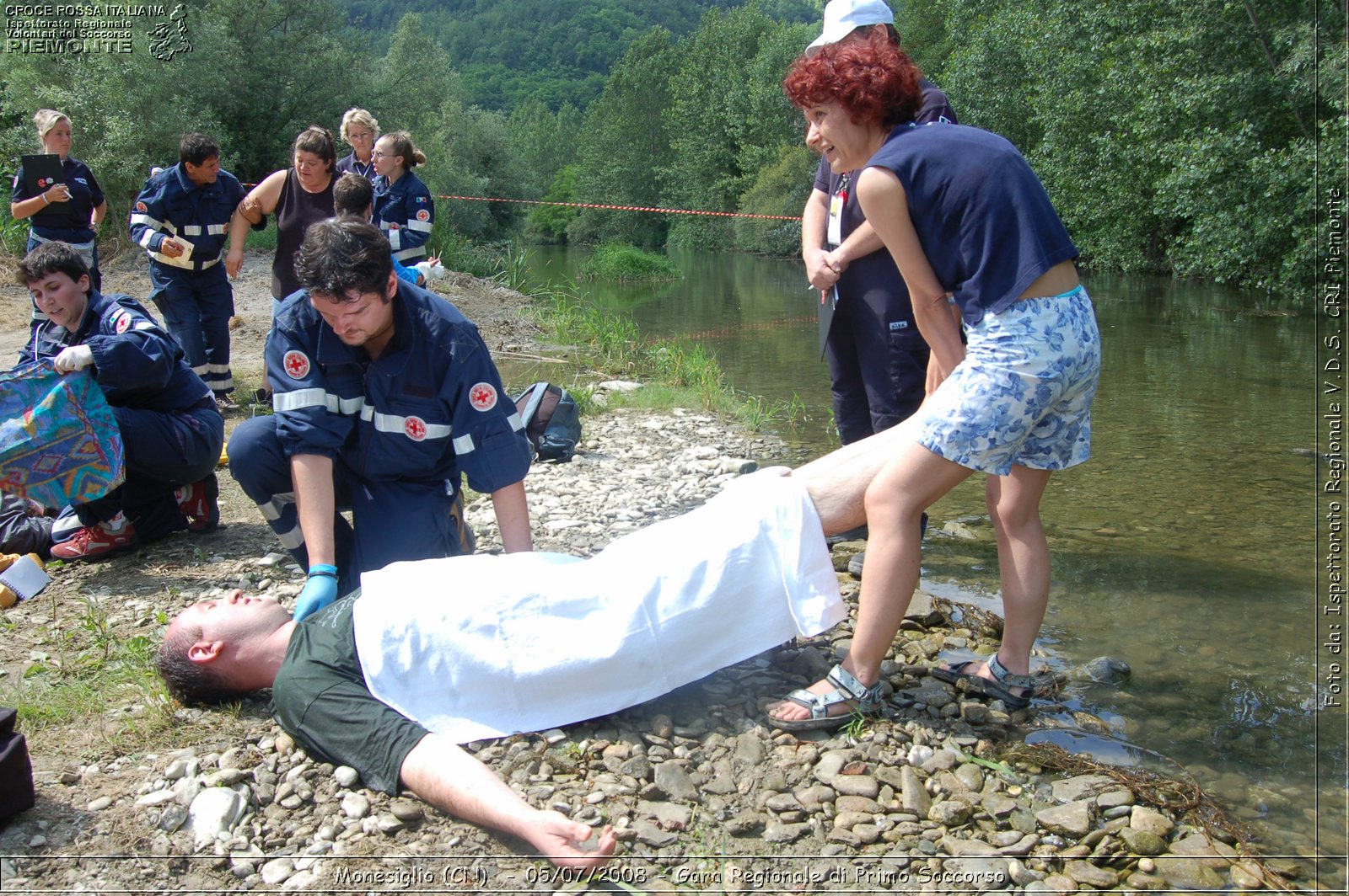 Monesiglio (CN)  - 05/07/2008 - Gara Regionale di Primo Soccorso -  Croce Rossa Italiana - Ispettorato Regionale Volontari del Soccorso Piemonte