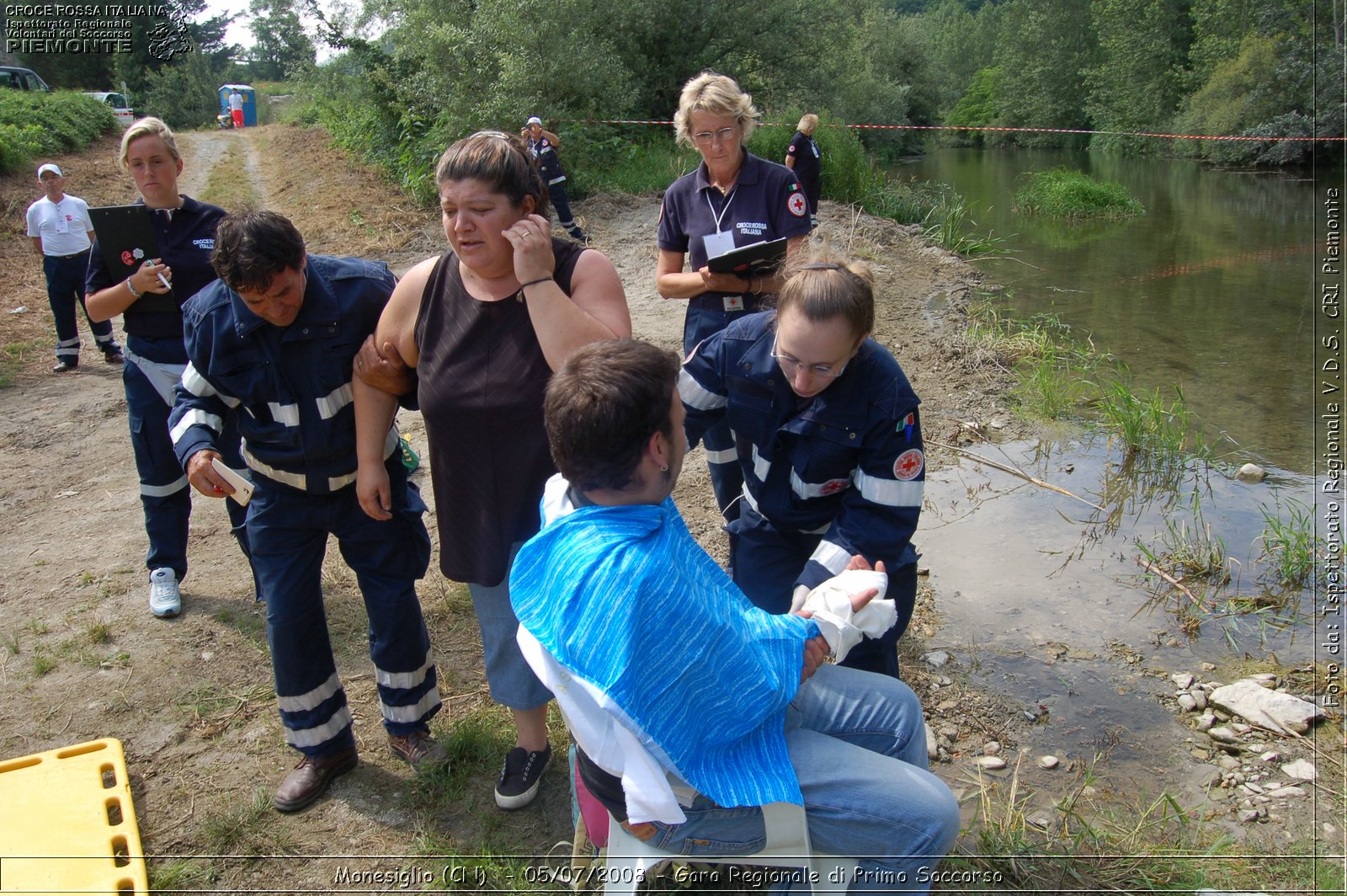 Monesiglio (CN)  - 05/07/2008 - Gara Regionale di Primo Soccorso -  Croce Rossa Italiana - Ispettorato Regionale Volontari del Soccorso Piemonte