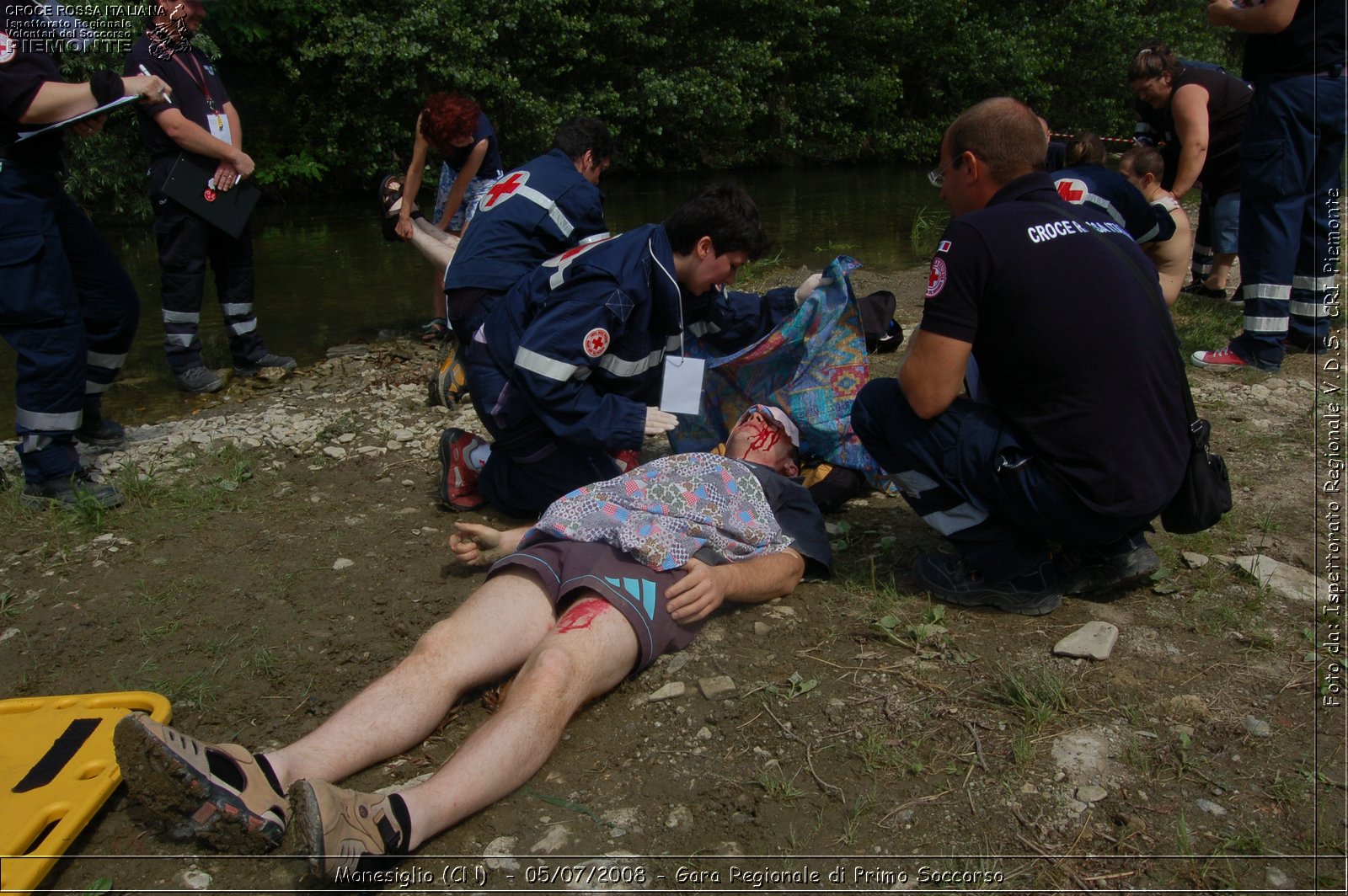 Monesiglio (CN)  - 05/07/2008 - Gara Regionale di Primo Soccorso -  Croce Rossa Italiana - Ispettorato Regionale Volontari del Soccorso Piemonte
