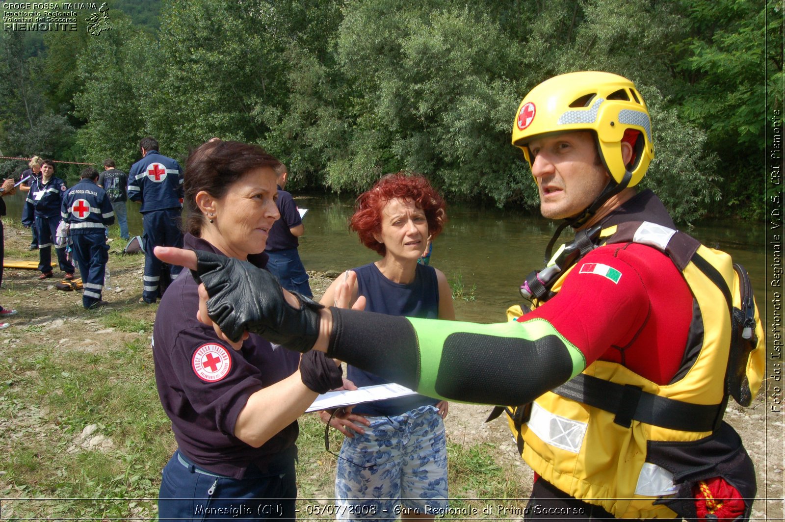 Monesiglio (CN)  - 05/07/2008 - Gara Regionale di Primo Soccorso -  Croce Rossa Italiana - Ispettorato Regionale Volontari del Soccorso Piemonte
