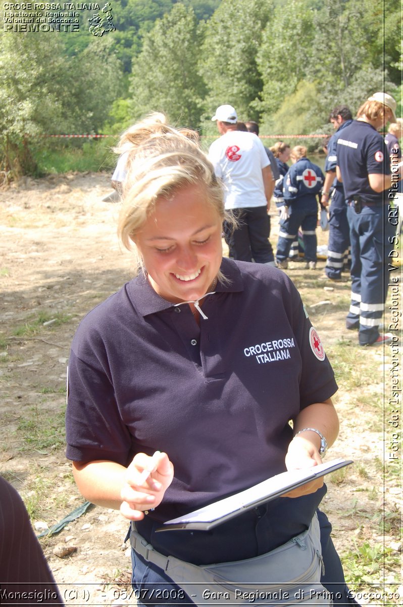 Monesiglio (CN)  - 05/07/2008 - Gara Regionale di Primo Soccorso -  Croce Rossa Italiana - Ispettorato Regionale Volontari del Soccorso Piemonte