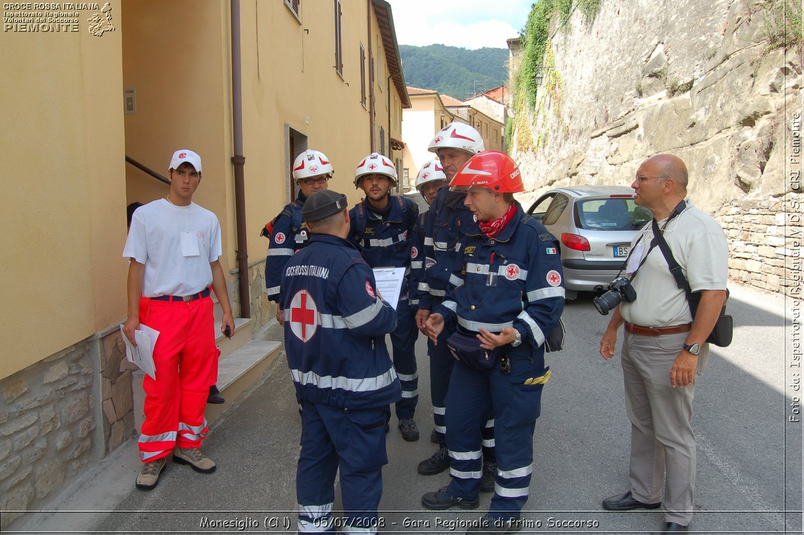 Monesiglio (CN)  - 05/07/2008 - Gara Regionale di Primo Soccorso -  Croce Rossa Italiana - Ispettorato Regionale Volontari del Soccorso Piemonte