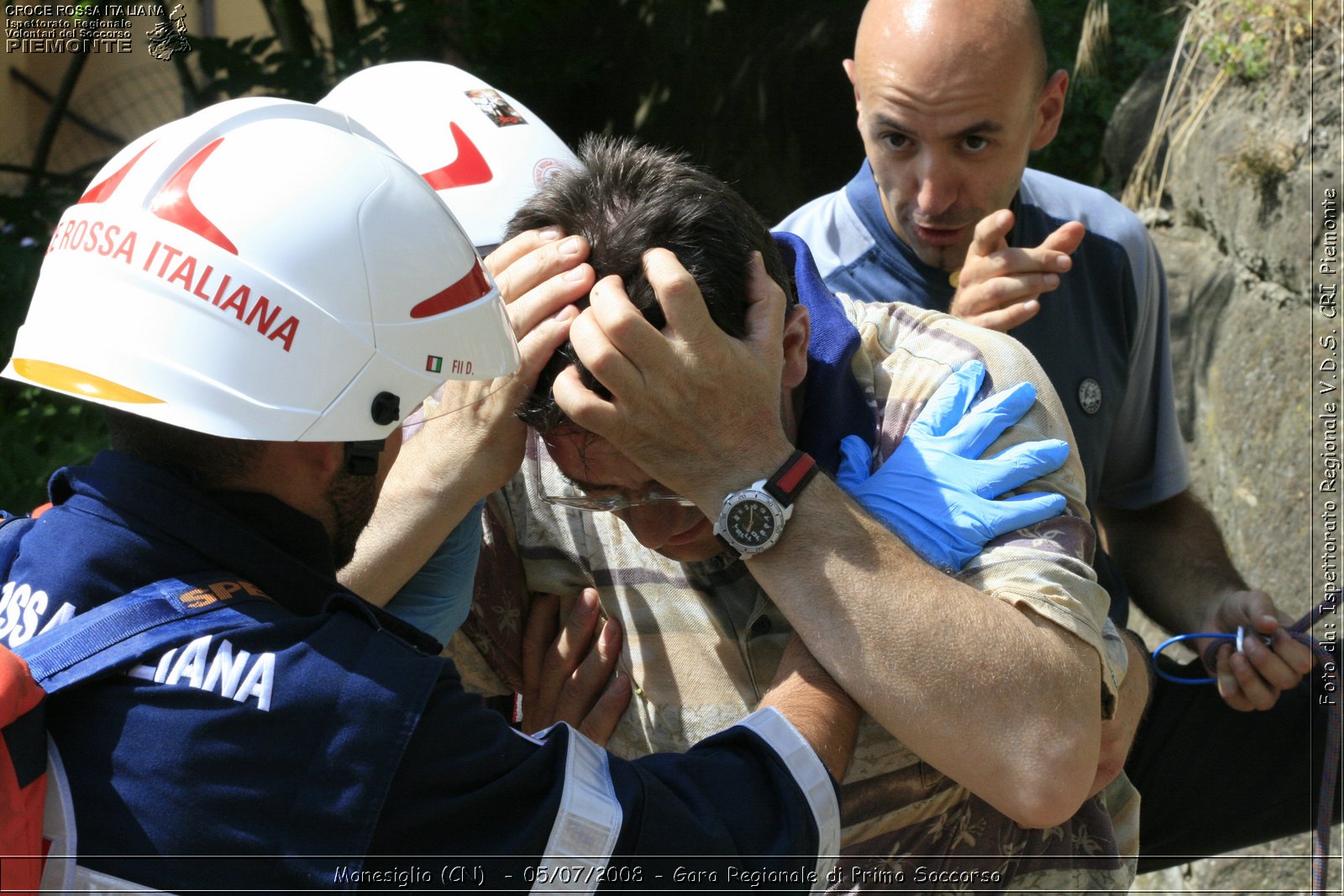 Monesiglio (CN)  - 05/07/2008 - Gara Regionale di Primo Soccorso -  Croce Rossa Italiana - Ispettorato Regionale Volontari del Soccorso Piemonte
