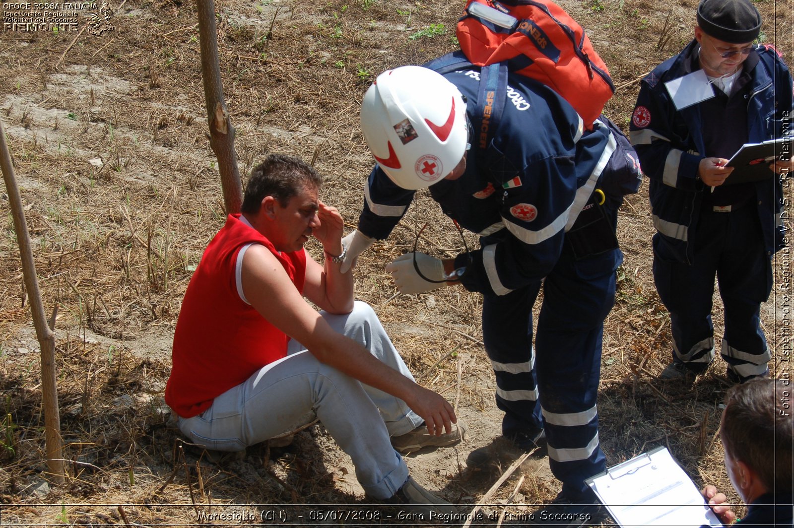 Monesiglio (CN)  - 05/07/2008 - Gara Regionale di Primo Soccorso -  Croce Rossa Italiana - Ispettorato Regionale Volontari del Soccorso Piemonte