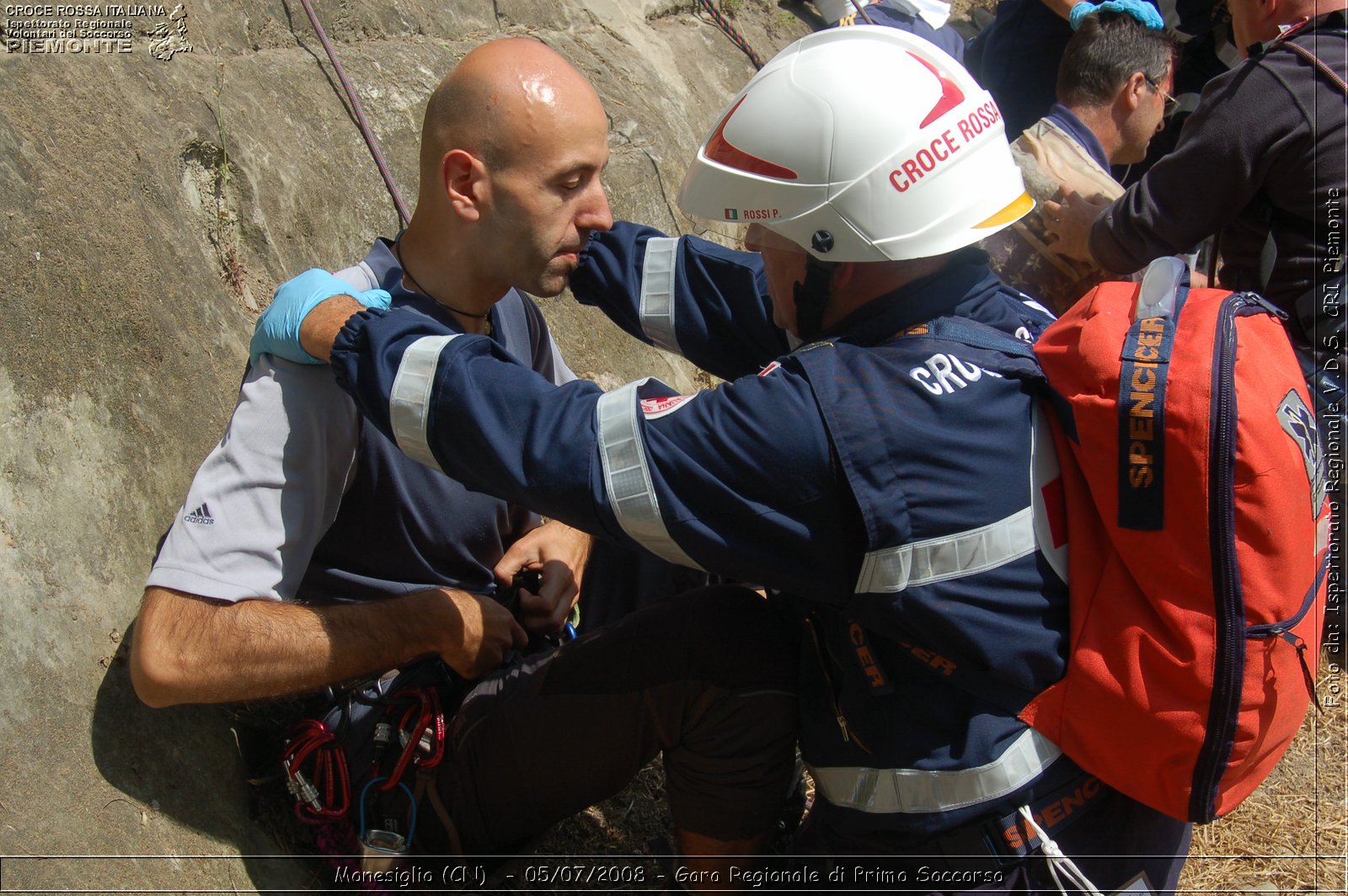 Monesiglio (CN)  - 05/07/2008 - Gara Regionale di Primo Soccorso -  Croce Rossa Italiana - Ispettorato Regionale Volontari del Soccorso Piemonte