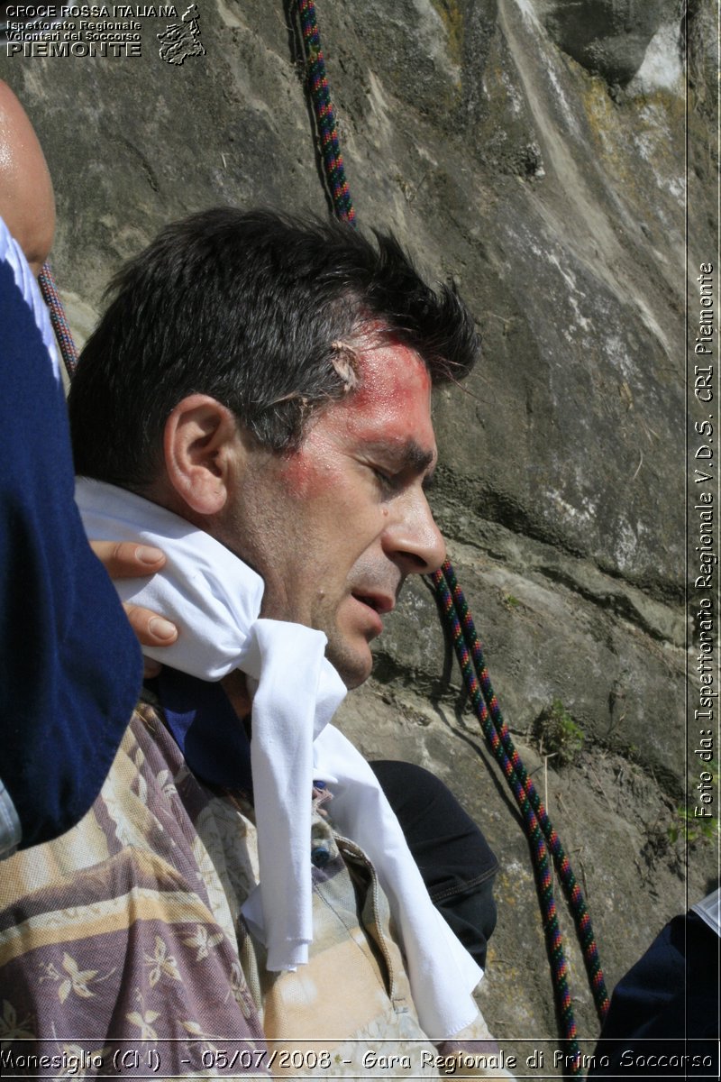Monesiglio (CN)  - 05/07/2008 - Gara Regionale di Primo Soccorso -  Croce Rossa Italiana - Ispettorato Regionale Volontari del Soccorso Piemonte