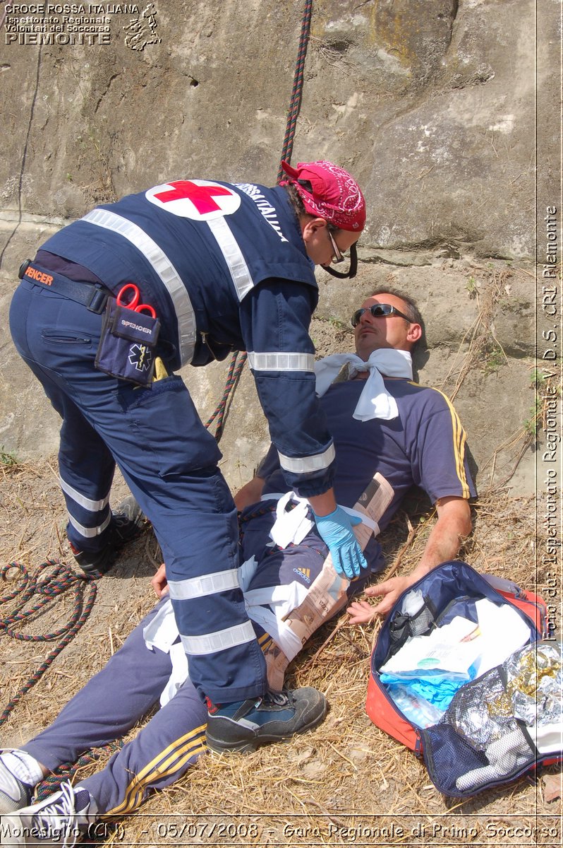 Monesiglio (CN)  - 05/07/2008 - Gara Regionale di Primo Soccorso -  Croce Rossa Italiana - Ispettorato Regionale Volontari del Soccorso Piemonte
