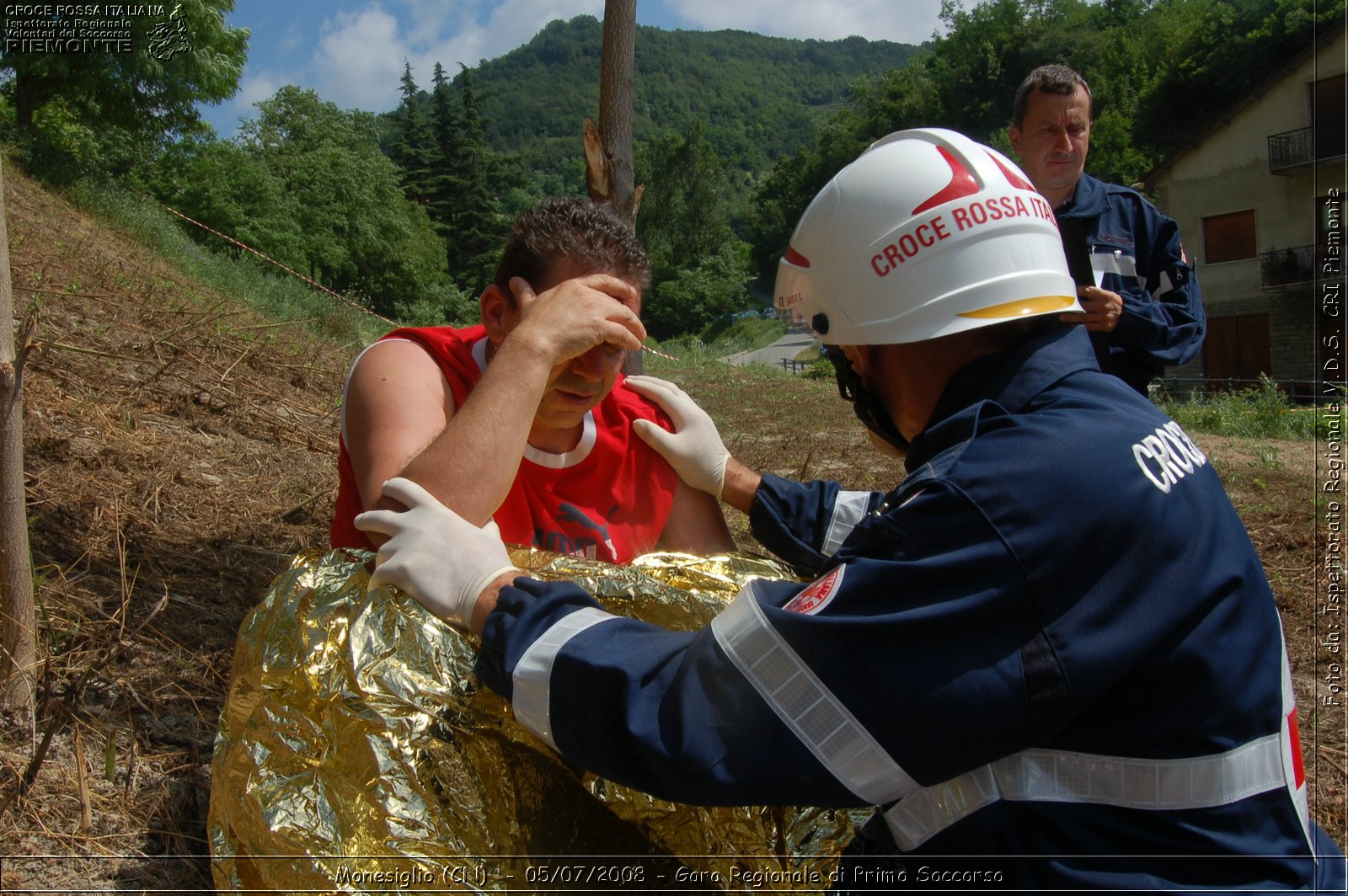 Monesiglio (CN)  - 05/07/2008 - Gara Regionale di Primo Soccorso -  Croce Rossa Italiana - Ispettorato Regionale Volontari del Soccorso Piemonte