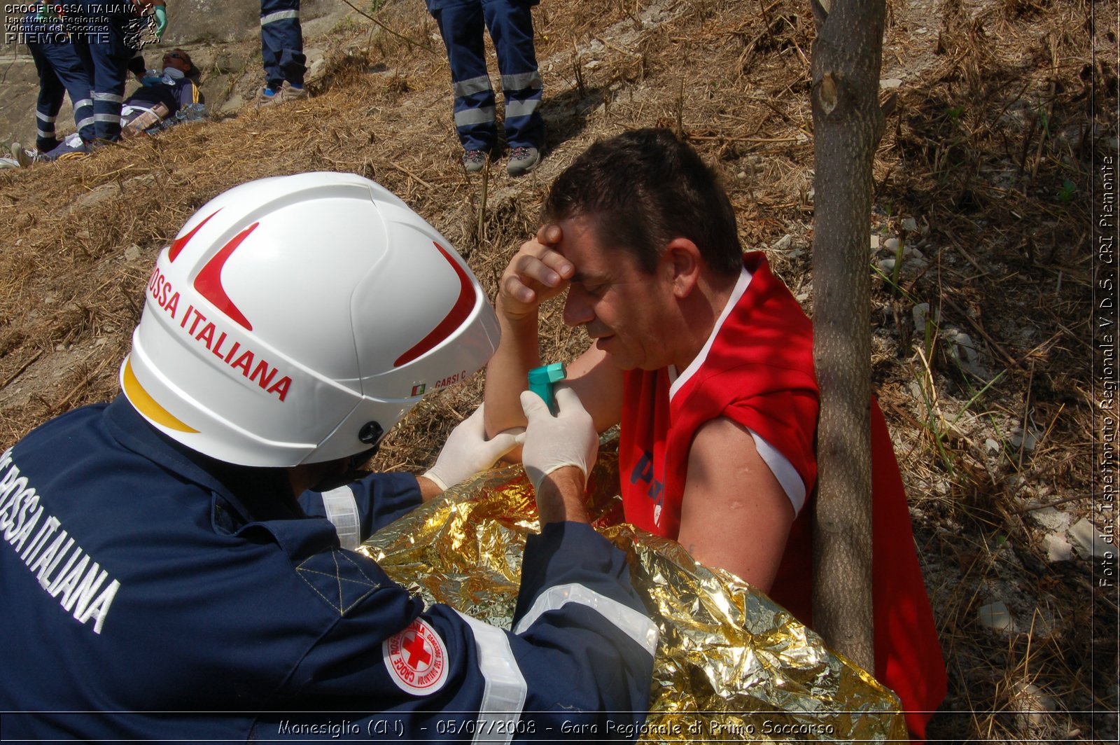 Monesiglio (CN)  - 05/07/2008 - Gara Regionale di Primo Soccorso -  Croce Rossa Italiana - Ispettorato Regionale Volontari del Soccorso Piemonte