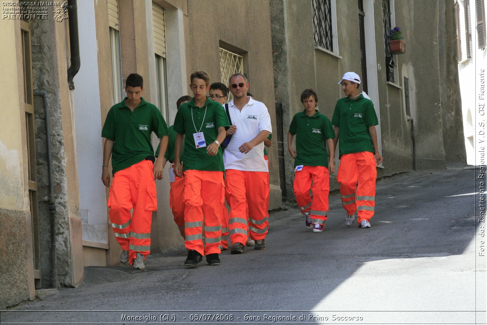 Monesiglio (CN)  - 05/07/2008 - Gara Regionale di Primo Soccorso -  Croce Rossa Italiana - Ispettorato Regionale Volontari del Soccorso Piemonte