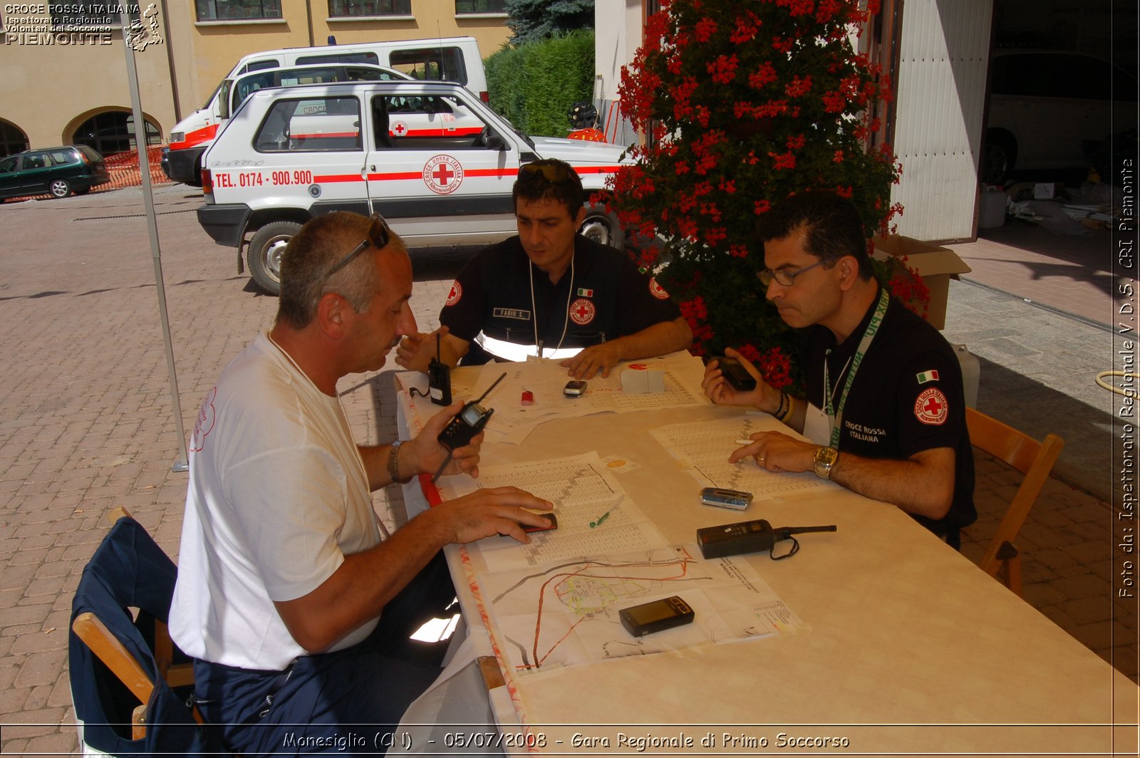 Monesiglio (CN)  - 05/07/2008 - Gara Regionale di Primo Soccorso -  Croce Rossa Italiana - Ispettorato Regionale Volontari del Soccorso Piemonte