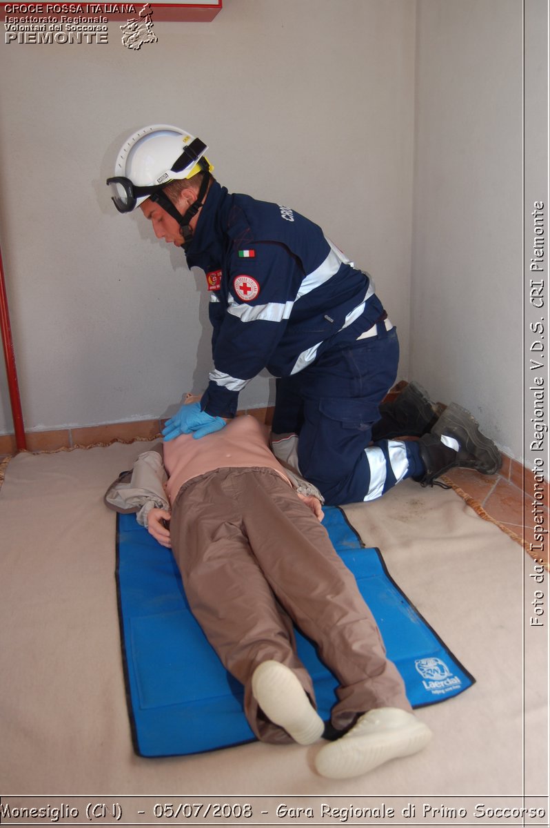 Monesiglio (CN)  - 05/07/2008 - Gara Regionale di Primo Soccorso -  Croce Rossa Italiana - Ispettorato Regionale Volontari del Soccorso Piemonte