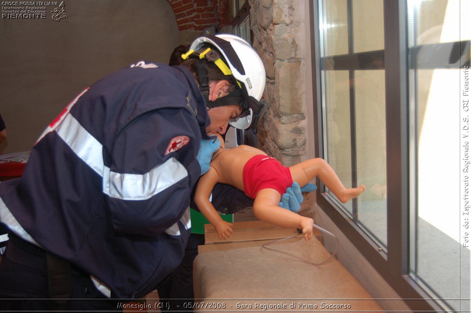 Monesiglio (CN)  - 05/07/2008 - Gara Regionale di Primo Soccorso -  Croce Rossa Italiana - Ispettorato Regionale Volontari del Soccorso Piemonte