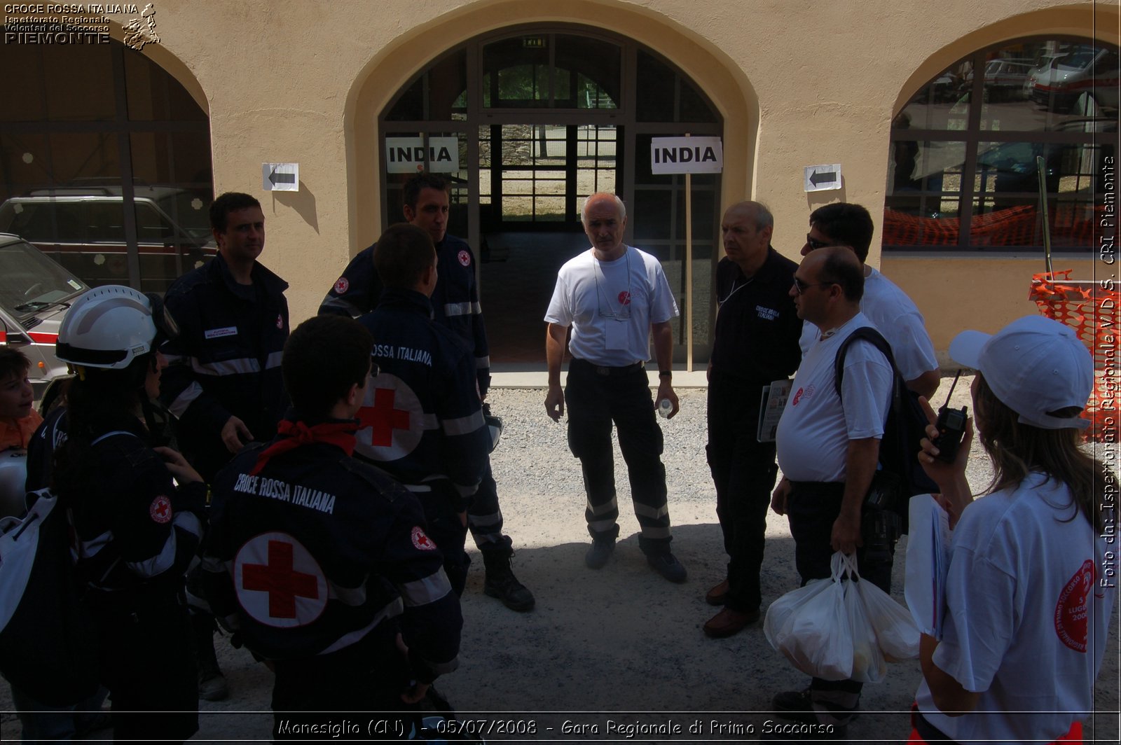 Monesiglio (CN)  - 05/07/2008 - Gara Regionale di Primo Soccorso -  Croce Rossa Italiana - Ispettorato Regionale Volontari del Soccorso Piemonte
