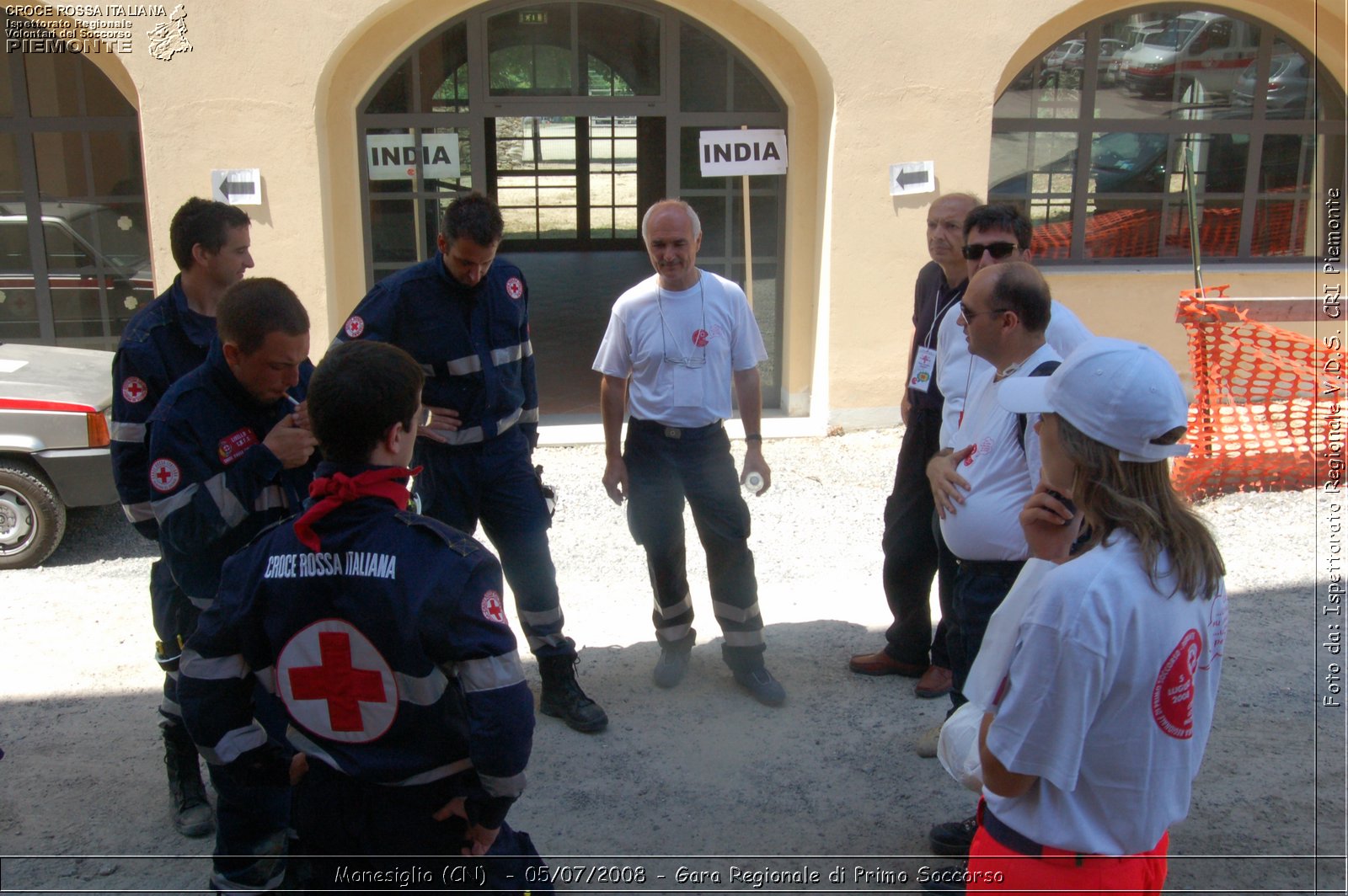 Monesiglio (CN)  - 05/07/2008 - Gara Regionale di Primo Soccorso -  Croce Rossa Italiana - Ispettorato Regionale Volontari del Soccorso Piemonte