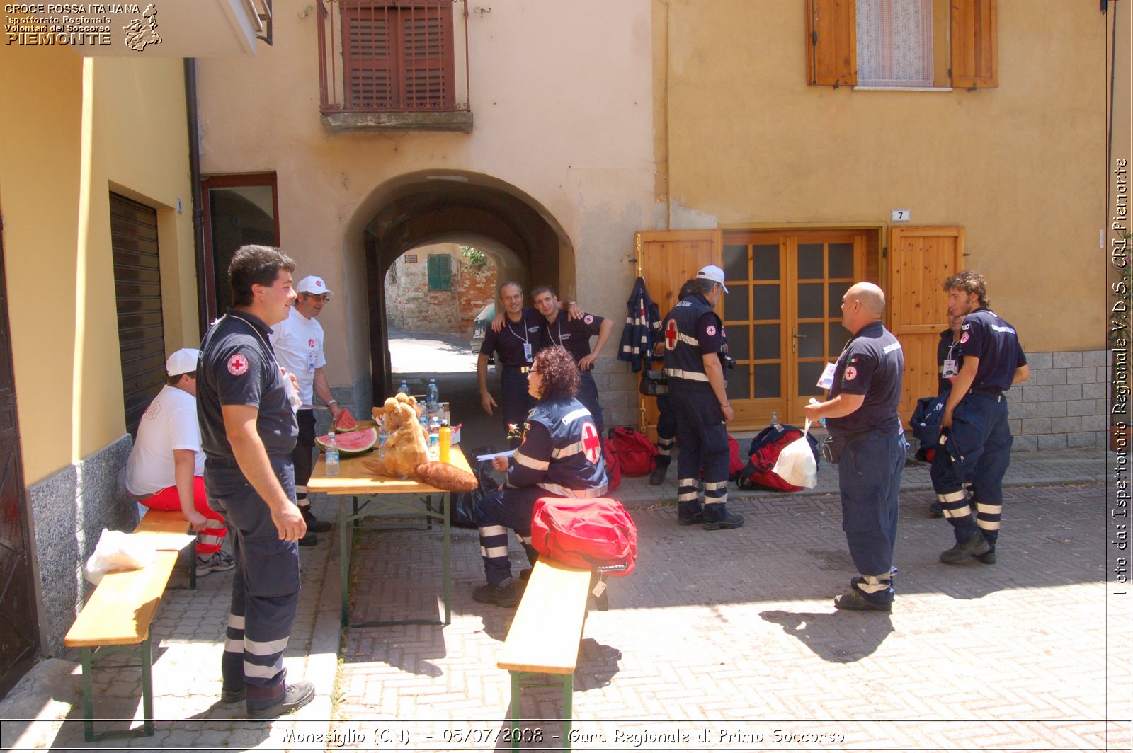 Monesiglio (CN)  - 05/07/2008 - Gara Regionale di Primo Soccorso -  Croce Rossa Italiana - Ispettorato Regionale Volontari del Soccorso Piemonte