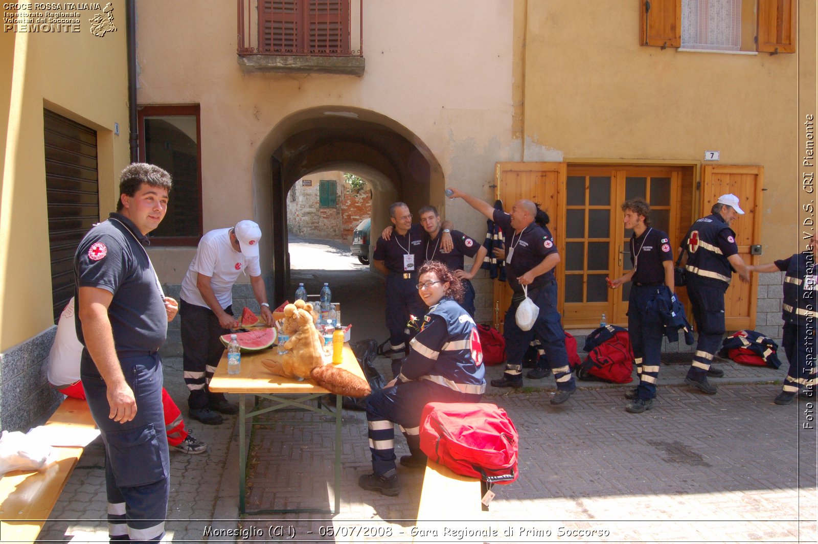 Monesiglio (CN)  - 05/07/2008 - Gara Regionale di Primo Soccorso -  Croce Rossa Italiana - Ispettorato Regionale Volontari del Soccorso Piemonte
