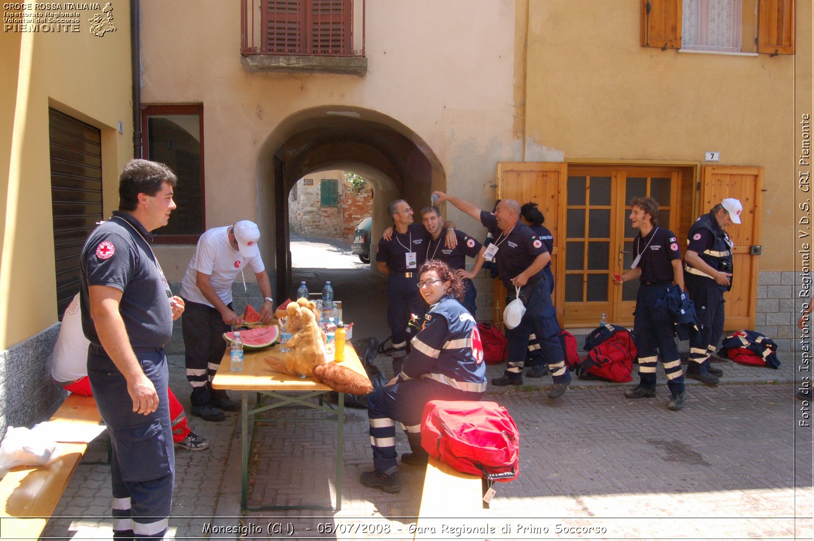 Monesiglio (CN)  - 05/07/2008 - Gara Regionale di Primo Soccorso -  Croce Rossa Italiana - Ispettorato Regionale Volontari del Soccorso Piemonte