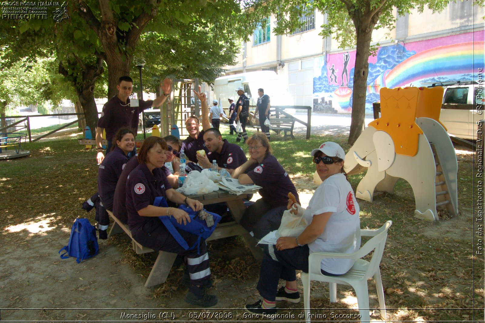 Monesiglio (CN)  - 05/07/2008 - Gara Regionale di Primo Soccorso -  Croce Rossa Italiana - Ispettorato Regionale Volontari del Soccorso Piemonte